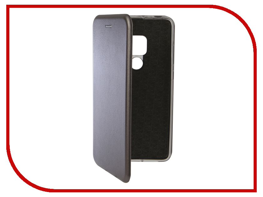 

Аксессуар Чехол Innovation для Huawei Mate 20 Book Silicone Magnetic Silver 13378, 13378