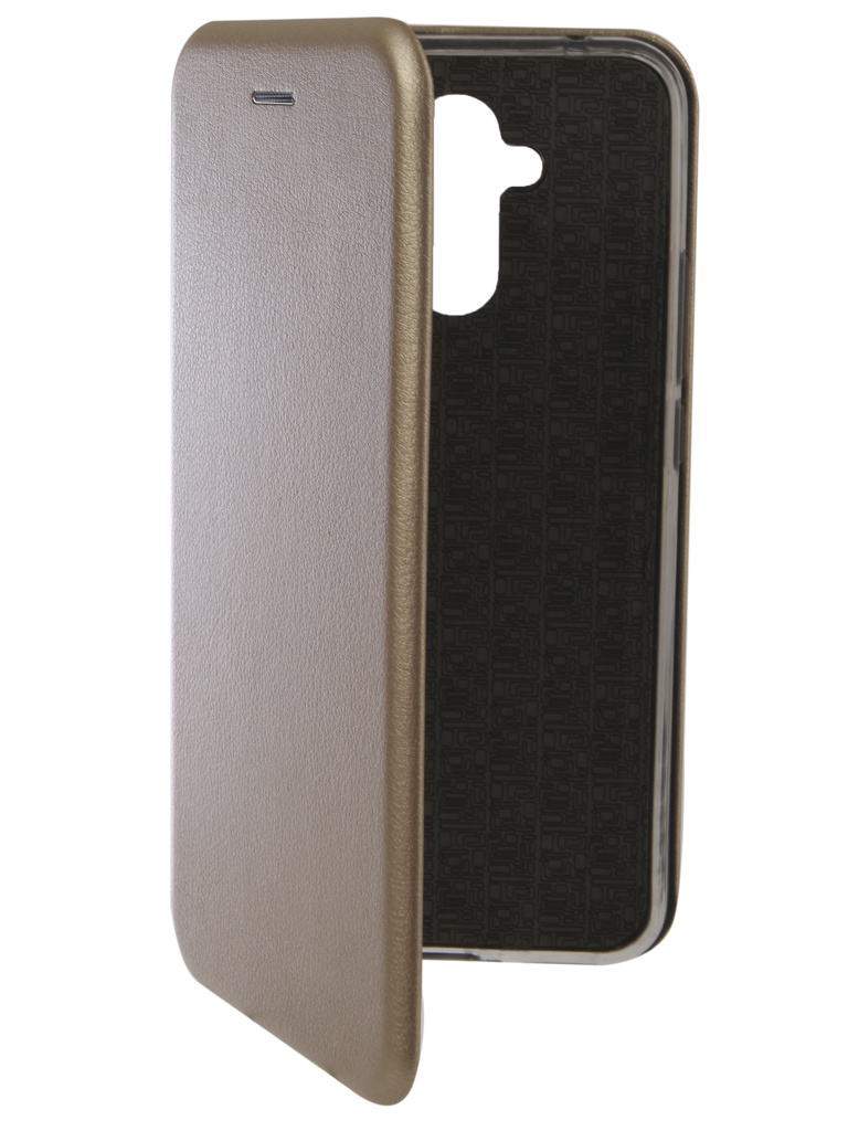 

Аксессуар Чехол Innovation для Huawei Mate 20 Lite Book Silicone Magnetic Gold 13383, 13383