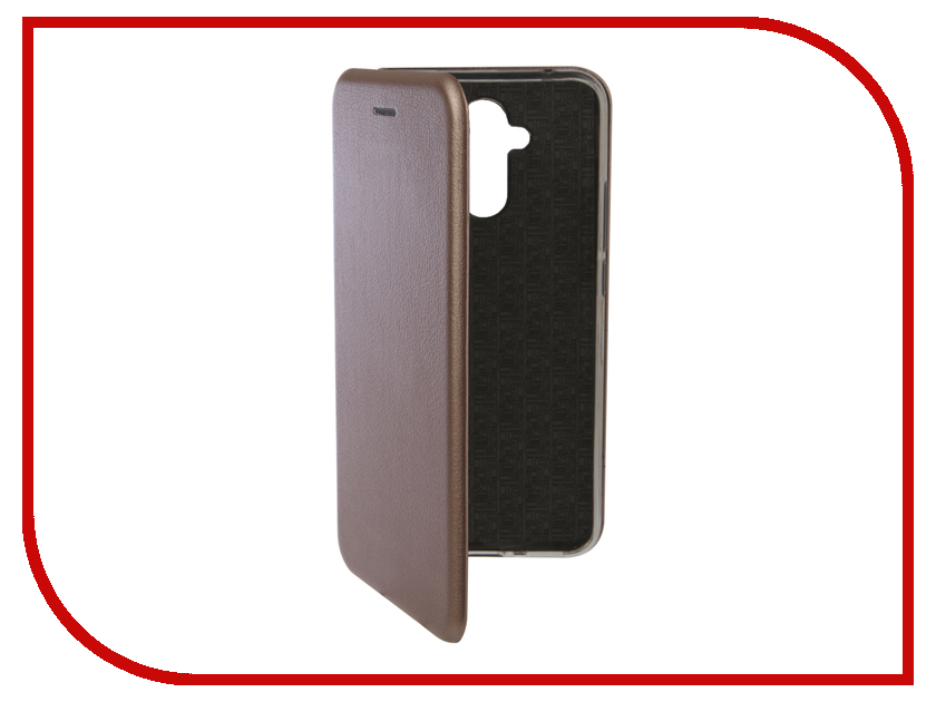 

Аксессуар Чехол для Huawei Mate 20 Lite Innovation Book Silicone Magnetic Rose Gold 13384, 13384