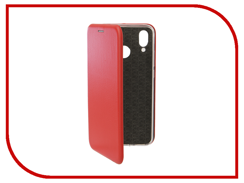 

Аксессуар Чехол Innovation для Huawei Nova 3 Book Silicone Magnetic Red 13391, 13391