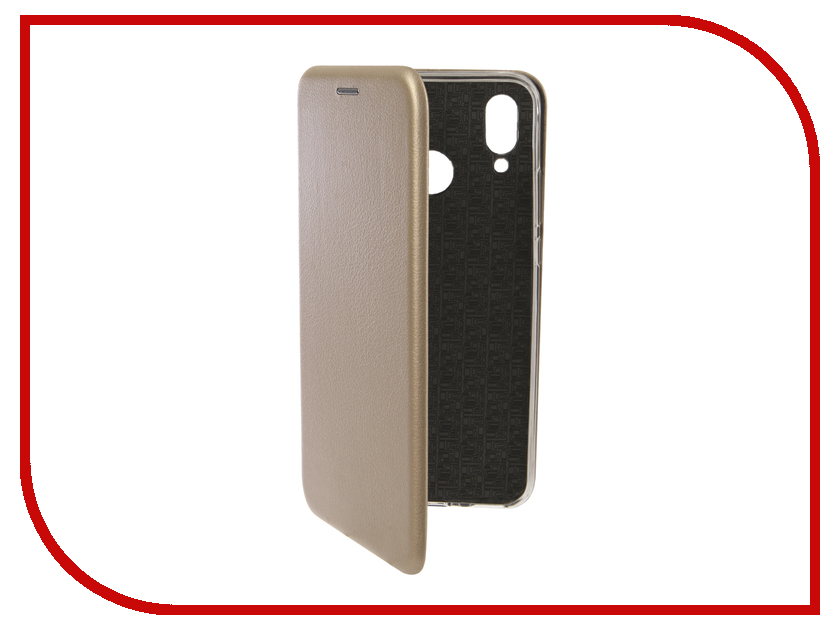 

Аксессуар Чехол Innovation для Huawei Nova 3 Book Silicone Magnetic Gold 13392, 13392