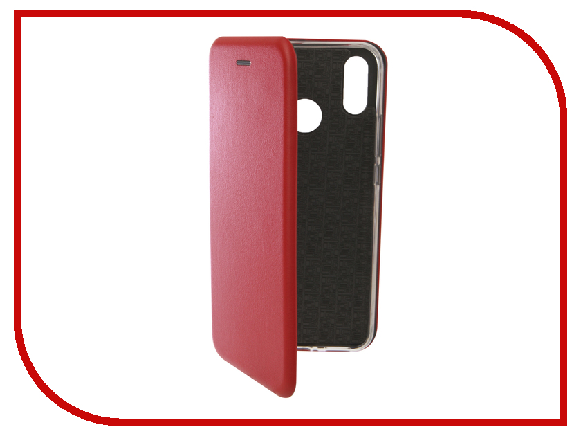 

Аксессуар Чехол для Huawei Nova 3i Innovation Book Silicone Magnetic Red 13396, 13396