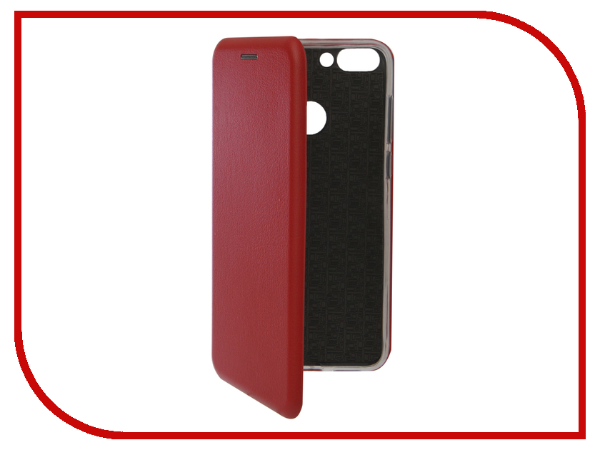 

Аксессуар Чехол для Huawei P Smart Innovation Book Silicone Magnetic Red 13401, 13401