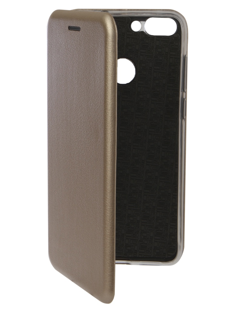 

Аксессуар Чехол Innovation для Huawei P Smart Book Silicone Magnetic Gold 13402, 13402