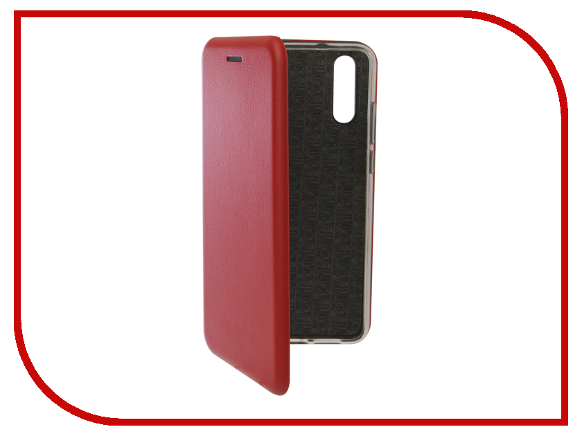 

Аксессуар Чехол Innovation для Huawei P20 Book Silicone Magnetic Red 13406, 13406