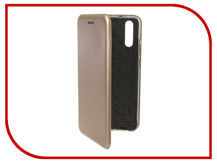 

Аксессуар Чехол для Huawei P20 Innovation Book Silicone Magnetic Gold 13408, 13408