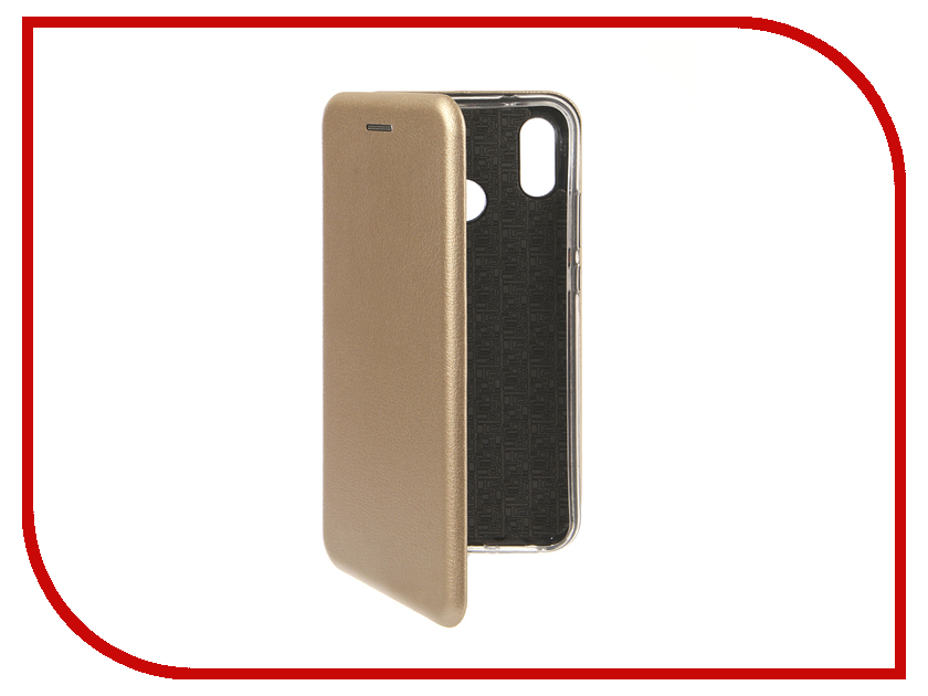 

Аксессуар Чехол Innovation для Huawei P20 Lite Book Silicone Magnetic Gold 13412, 13412