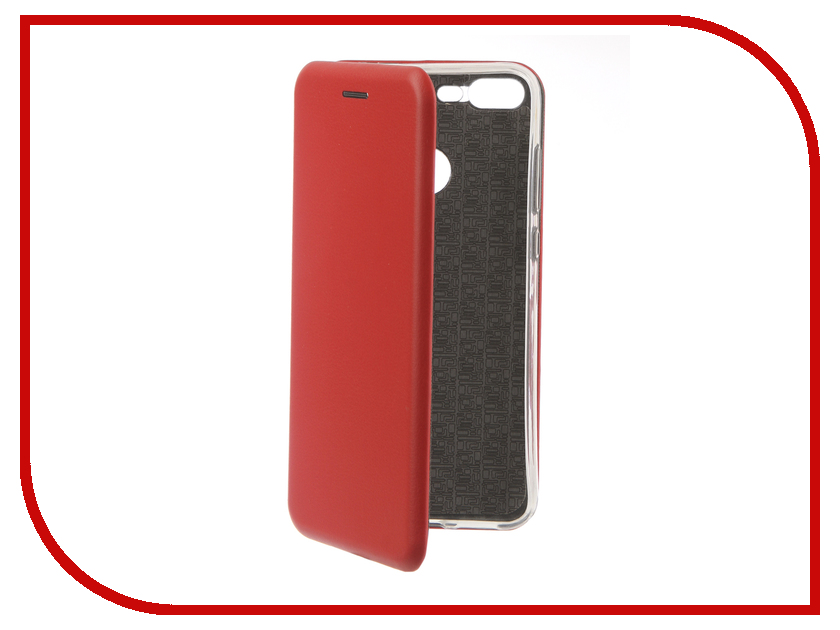 

Аксессуар Чехол для Honor 10 Lite Innovation Book Silicone Magnetic Red 13426, 13426