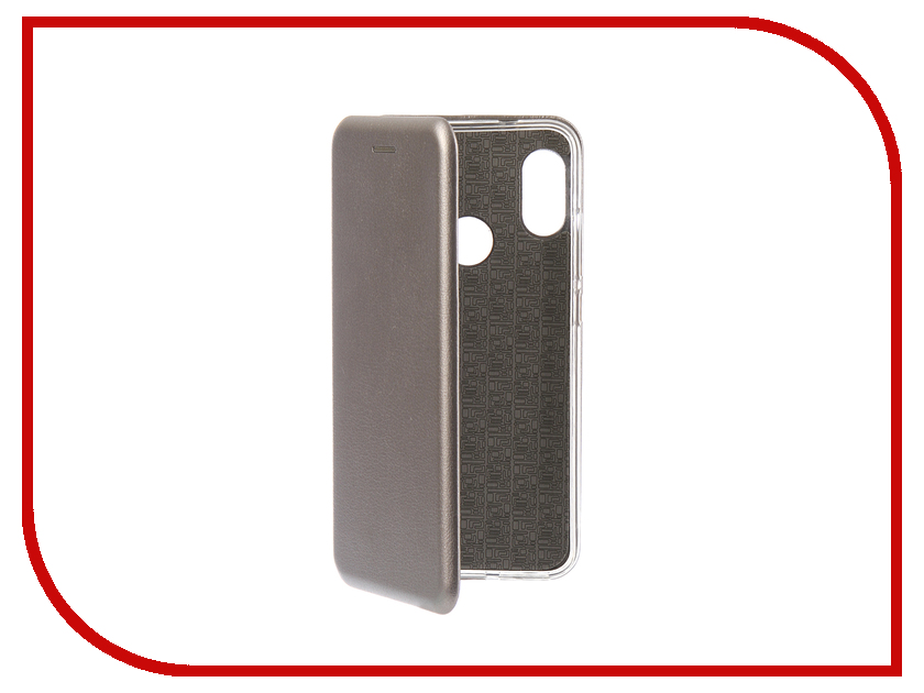 

Аксессуар Чехол Innovation для Xiaomi Redmi 6 Pro Book Silicone Magnetic Silver 13453, 13453