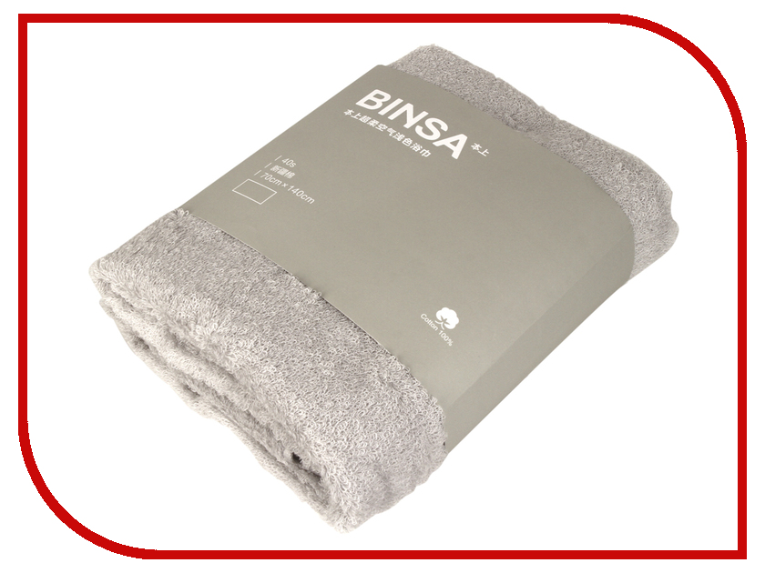 

Полотенце Xiaomi Binsa 70x140cm Grey, Binsa