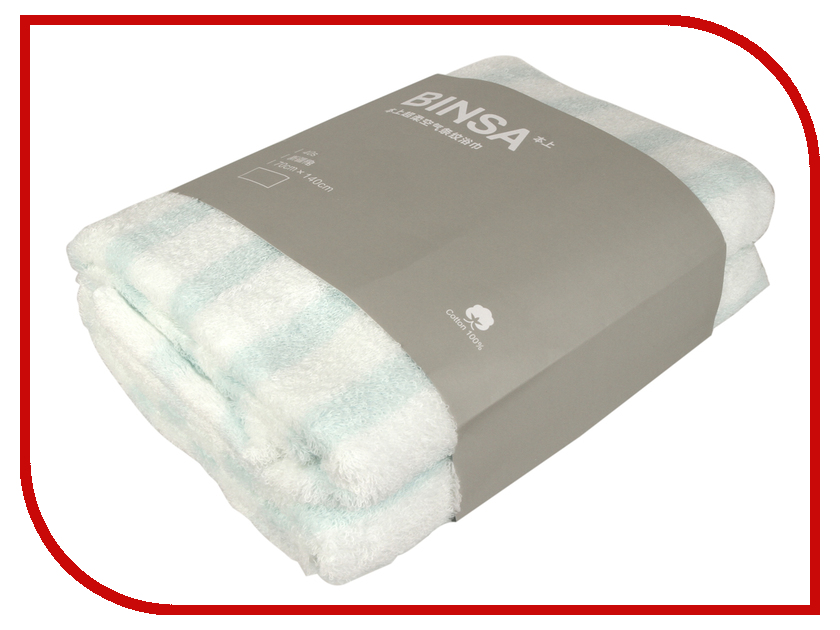 

Полотенце Xiaomi Binsa 70x140cm White-Blue, Binsa