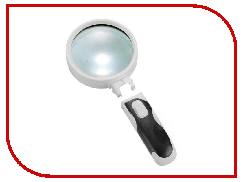 

Лупа Kromatech 77365B 6x с подсветкой 2 LED 23149bw155, 77365B