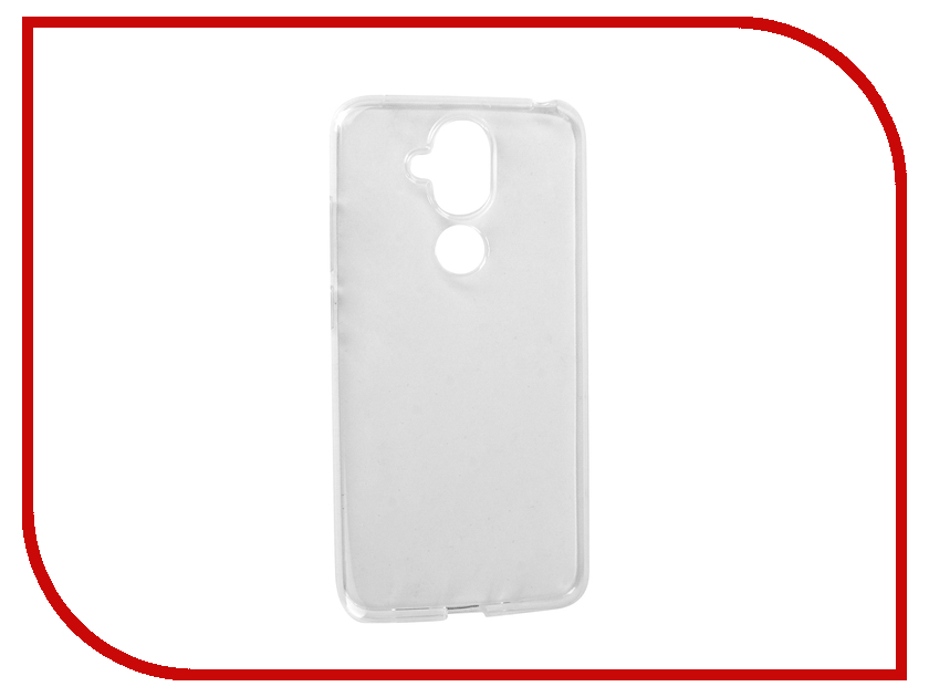 фото Аксессуар Чехол iBox для Nokia 8.1 Crystal Silicone Transparent УТ000016914