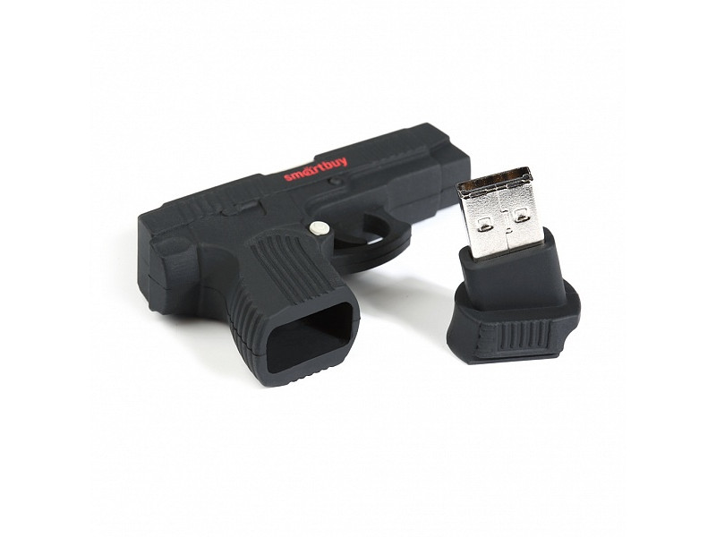 

USB Flash Drive 16Gb - SmartBuy Wild Series Пистолет SB16GBGN, Пистолет