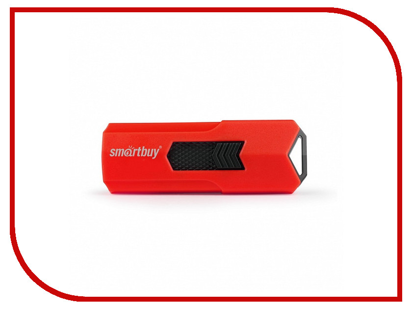 

USB Flash Drive 128Gb - SmartBuy Stream Red SB128GBST-R3, Stream