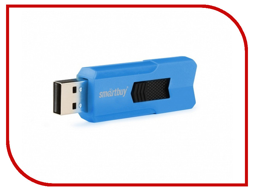 фото USB Flash Drive 64Gb - SmartBuy Stream Blue SB64GBST-B