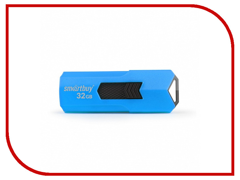 фото USB Flash Drive 32Gb - SmartBuy Stream Blue SB32GBST-B