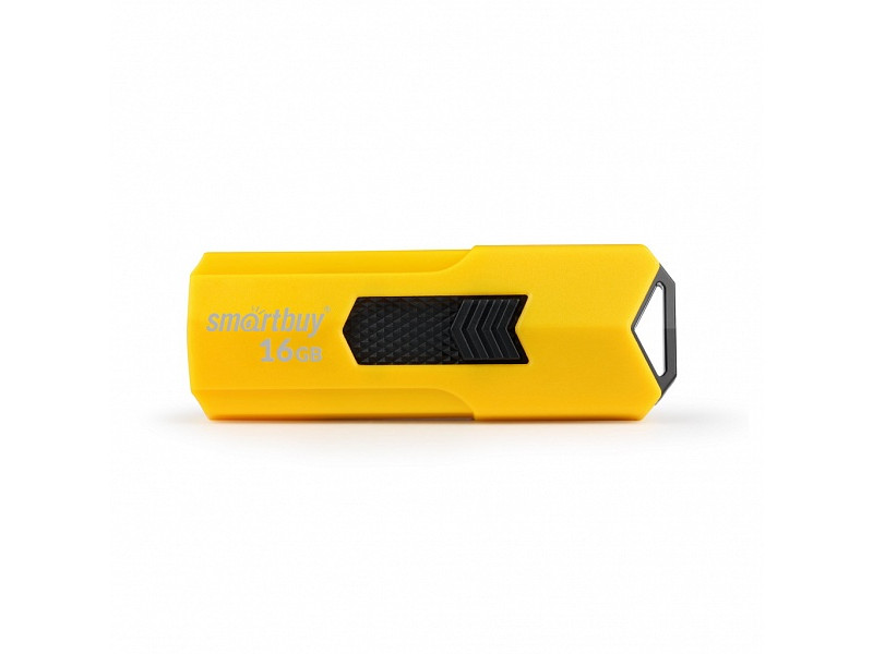 USB Flash Drive 16Gb - SmartBuy Stream Yellow SB16GBST-Y флешка smartbuy 16 гб clue yellow sb16 гбclu y