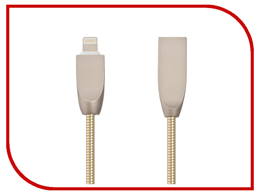 

Аксессуар Liberty Project для USB-Lightning 8 pin Панцирь 1m Gold 0L-00040510, 0L-00040510
