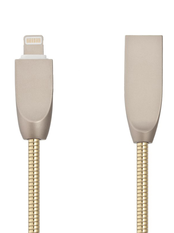 

Аксессуар Liberty Project для USB-Lightning 8 pin Панцирь 1m Gold 0L-00040510, 0L-00040510