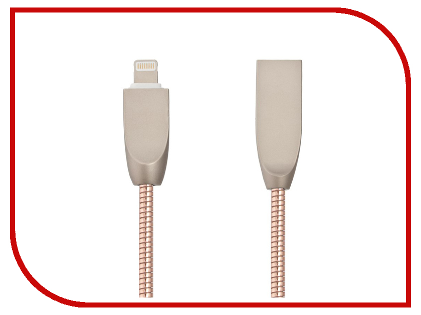 

Аксессуар Liberty Project для USB-Lightning 8 pin Панцирь 1m Rose Gold 0L-00040511, 0L-00040508