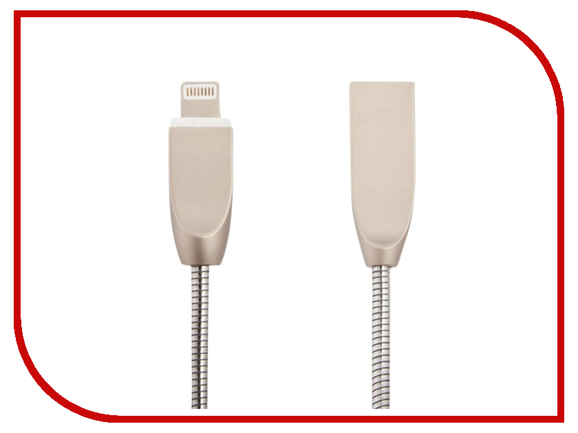 фото Аксессуар Liberty Project для USB-Lightning 8 pin Панцирь 1m Silver 0L-00040509