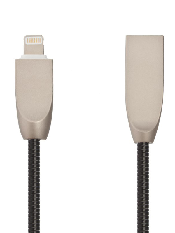 фото Аксессуар Liberty Project для USB-Lightning 8 pin Панцирь 1m Black 0L-00040508