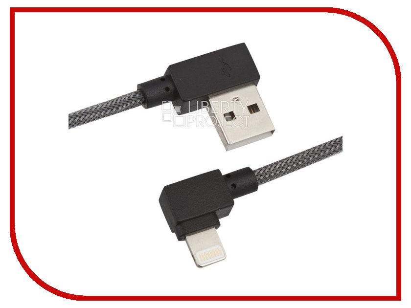 фото Аксессуар Liberty Project для USB-Lightning 8 pin 1m Black 0L-00038872