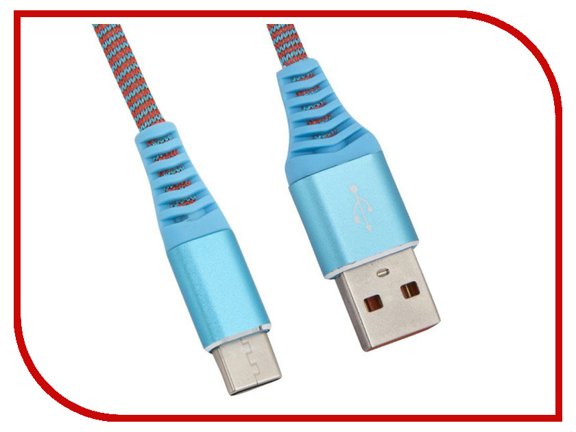 фото Аксессуар Liberty Project USB - Micro USB Носки 1m Light-Blue 0L-00038879