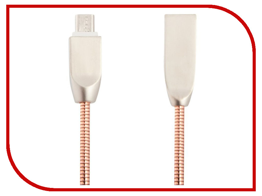 фото Аксессуар Liberty Project USB - Micro USB Панцирь 1m Rose Gold 0L-00040515