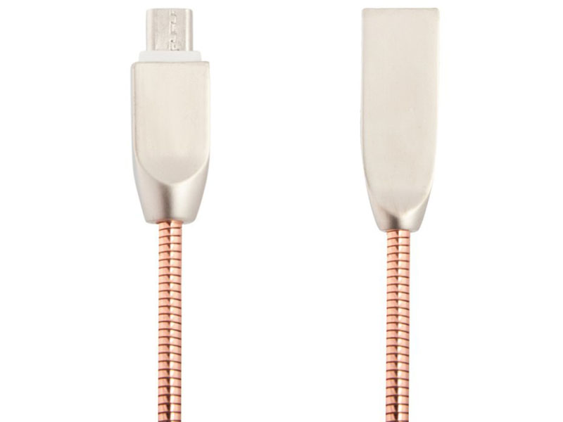 

Аксессуар Liberty Project USB - Micro USB Панцирь 1m Rose Gold 0L-00040515, 0L-00040515