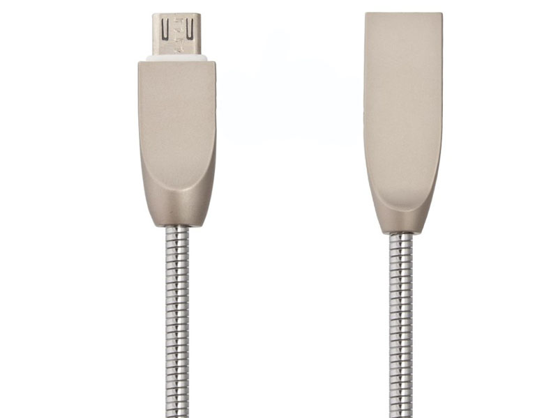 

Аксессуар Liberty Project USB - Micro USB Панцирь 1m Silver 0L-00040513, 0L-00040513