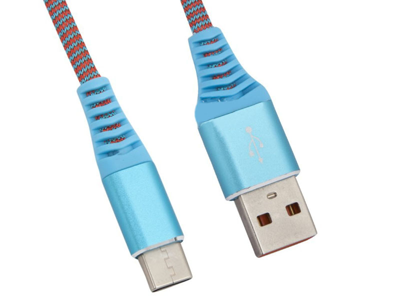 

Аксессуар Liberty Project USB - Type-C Носки 1m Light-Blue 0L-00038897, 0L-00038897