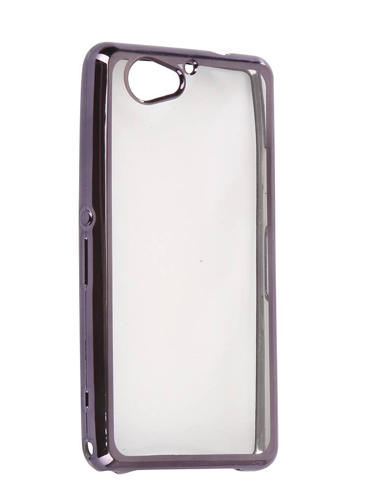 

Аксессуар Чехол Liberty Project для Sony Xperia XZ2 Compact Silicone TPU Transparent Black-Chrome Frame 0L-00030886, 0L-00030886