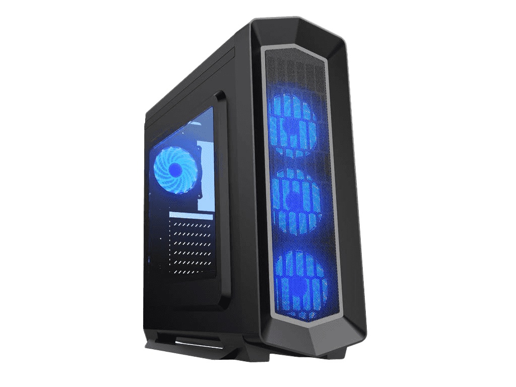 Корпус GameMax G516 Asgard Blue