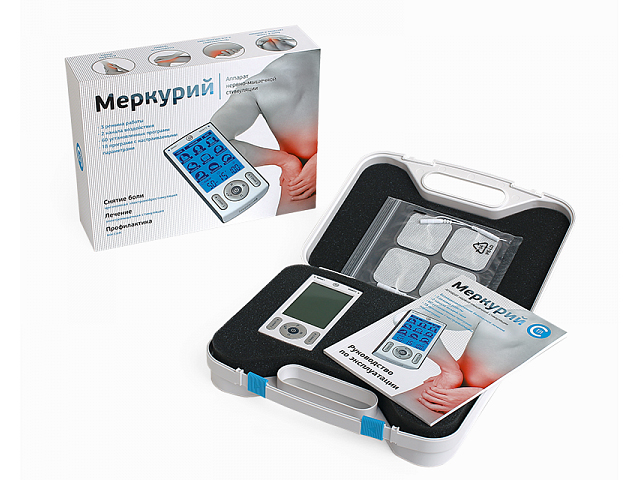 

Аппарат СТЛ Меркурий аппарат нервно-мышечной стимуляции (АНМС), Меркурий аппарат нервно-мышечной