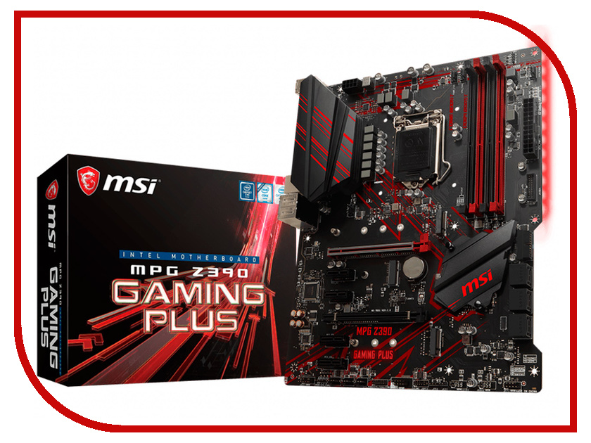 

Материнская плата MSI MPG Z390 GAMING PLUS, MPG Z390 Gaming Plus