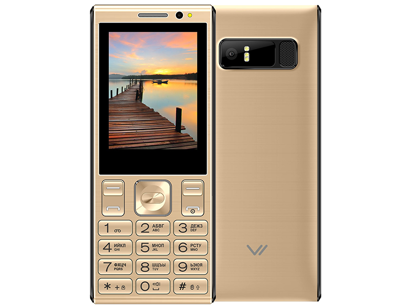 

Сотовый телефон VERTEX D536 Gold, D536