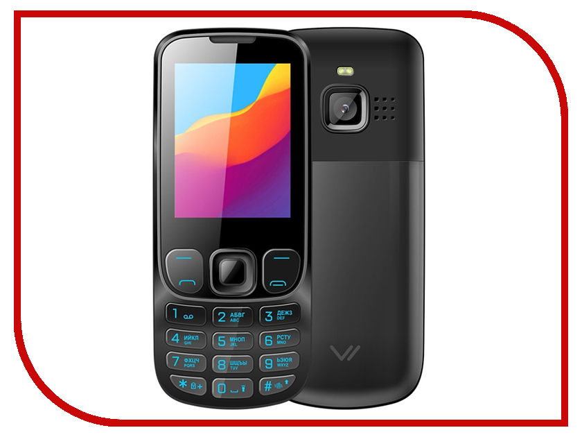 

Сотовый телефон VERTEX D547 Black Metal, D547