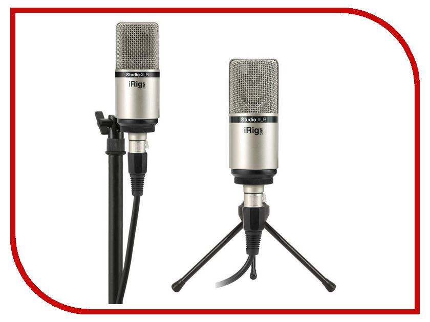 

Микрофон IK Multimedia iRig Mic Studio XLR IP-IRIG-MICSTDXLR-IN, iRig Mic Studio XLR