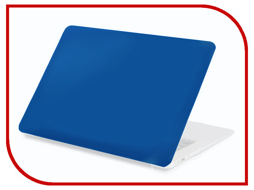 

Аксессуар Чехол 13-inch Gurdini для APPLE MacBook Air 13 New 2018 Plastic Matt Blue 907741, 907741