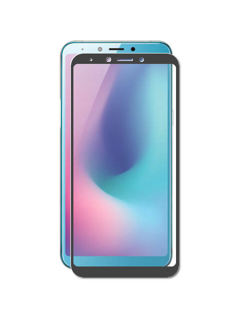 фото Аксессуар Защитное стекло для Samsung Galaxy A6S 2019 G6200 Zibelino TG Full Screen Full Glue Black ZTG-FSFG-SAM-G6200-BLK