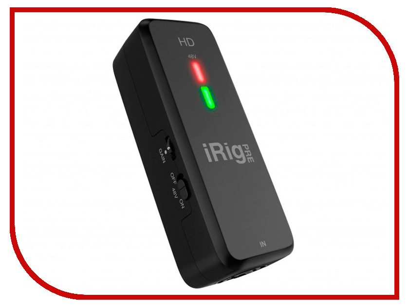 

Аудиоинтерфейс IK Multimedia iRig Pre HD IP-IRIG-PREHD-IN, iRig Pre HD