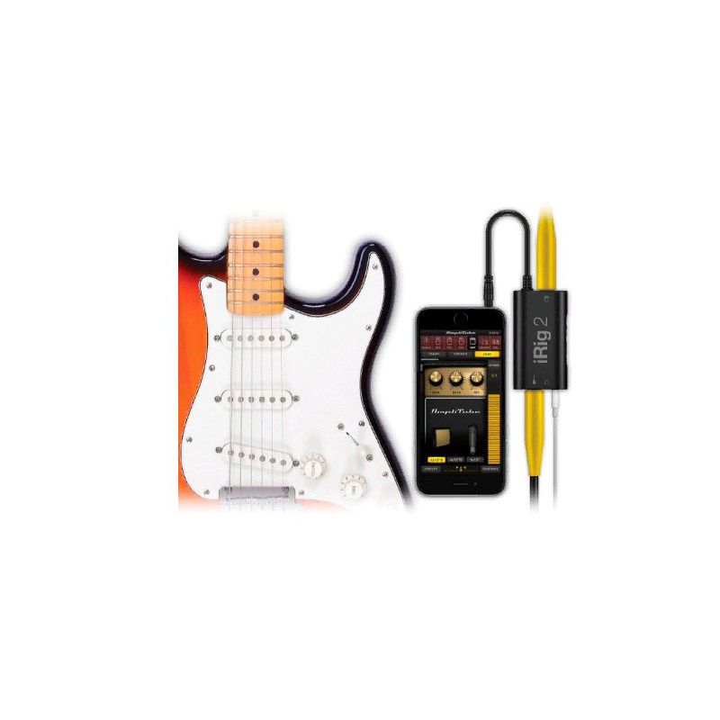 фото Аудиоинтерфейс ik multimedia irig 2 ip-irig2-plg-in