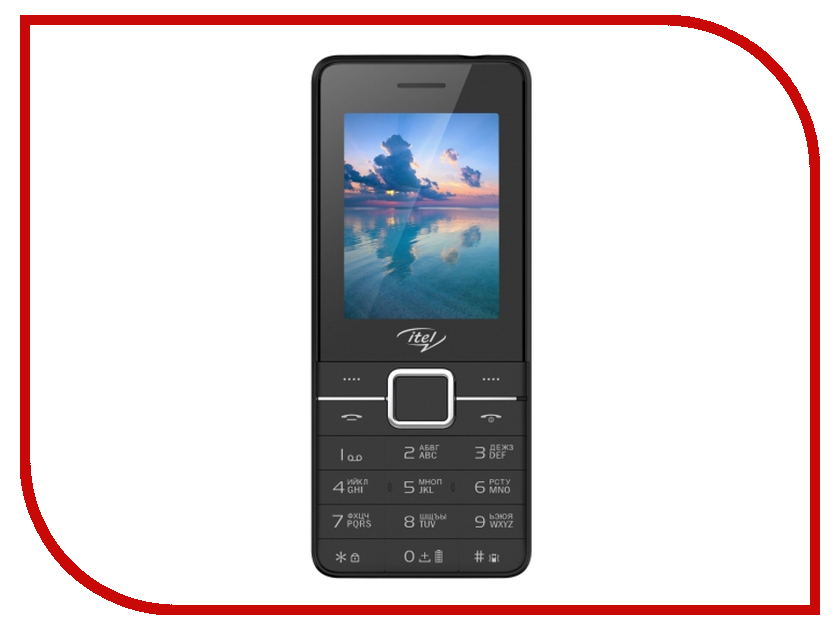 

Сотовый телефон itel IT5616 DS Elegant Black, IT5616 DS