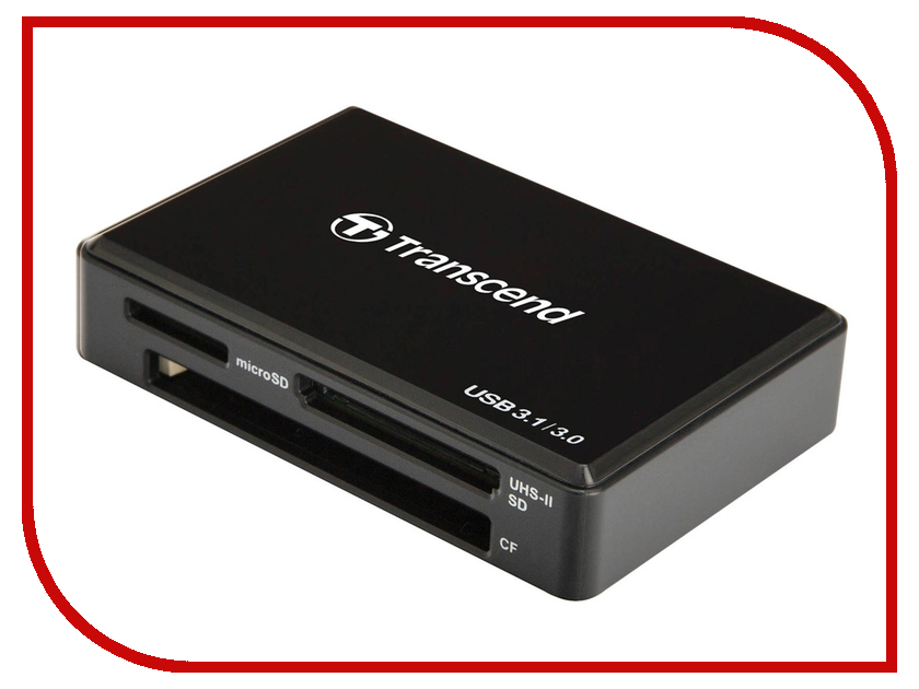 

Карт-ридер Transcend USB 3.1 TS-RDF9K2, TS-RDF9K2