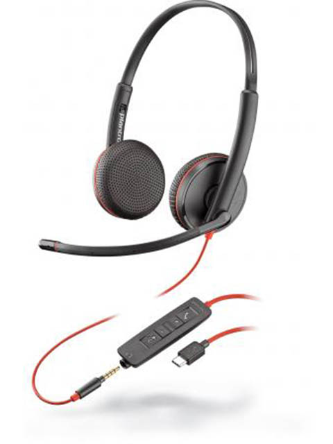 фото Наушники plantronics blackwire c3225-c