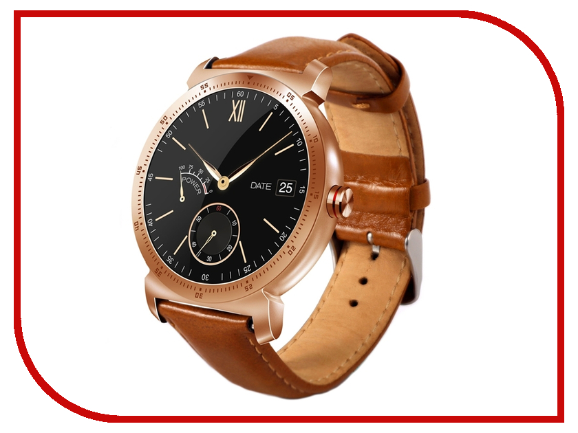 

Умные часы Eco K88H Plus Leather Strap Gold, K88H Plus