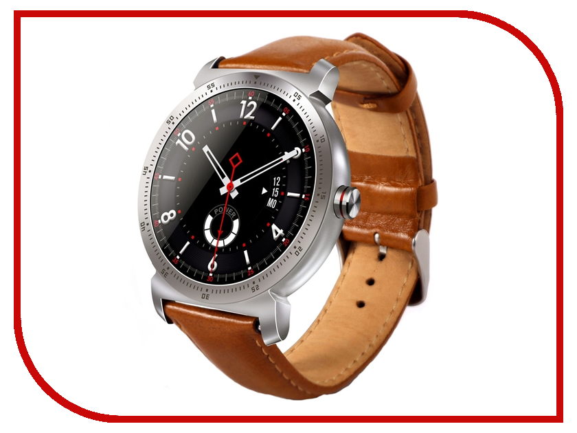 

Умные часы Eco K88H Plus Leather Strap Silver, K88H Plus