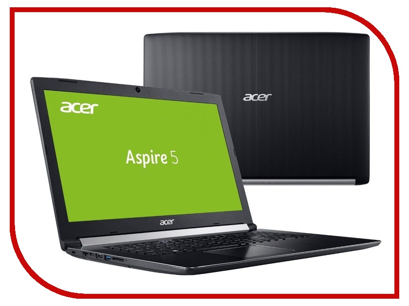 

Ноутбук Acer Aspire A517-51G-332U Black NX.GSXER.013 (Intel Core i3-8130U 2.2 GHz/8192Mb/1000Gb+128Gb SSD/DVD-RW/nVidia GeForce MX150 2048Mb/Wi-Fi/Bluetooth/Cam/17.3/1920x1080/Linux), Aspire A517-51G-332U